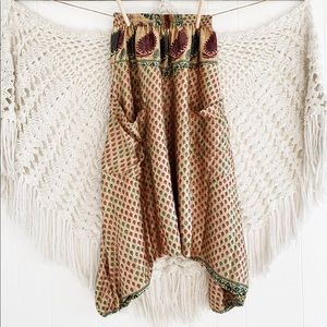 Kantha Bae Silk Harem Pants